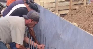Устройство подпорных стенок в Тамбове от 721 руб. – Компания ДровосекТмб